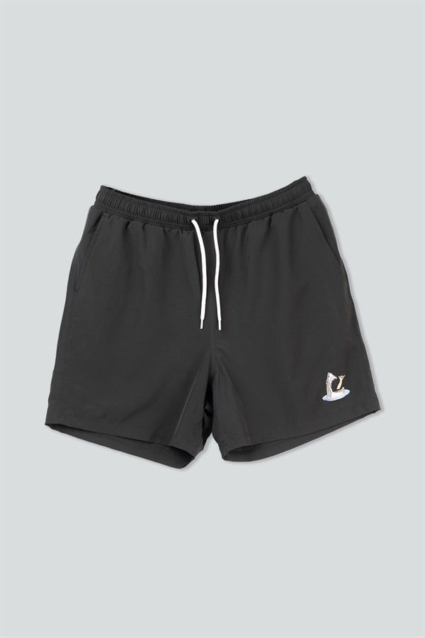 Lakor Mini Shark Shaka Swim Shorts - Moonless Night